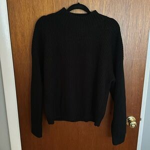 Shein black turtleneck sweater